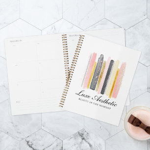 Salon moderne Livre de Rendez-vous Blush Rose Or