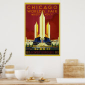 Salon mondial 1933 36 x 24 Poster (Cuisine)