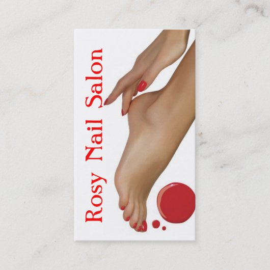 Salon Nails, Beauté, Carte de visite Spa (Devant)
