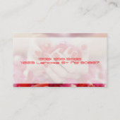 Salon Nails, Beauté, Carte de visite Spa (Dos)