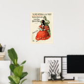 Salon National de La Mode Old French Mode Show Poster (Thuiskantoor)