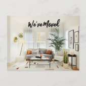 Salon Nous avons déménagé Carte postale (Devant)
