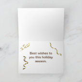 Salon ou carte de Noël/Vacances spa (Intérieur)