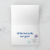 Salon ou carte de Noël/Vacances spa (Intérieur)