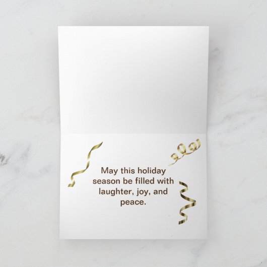 Salon ou carte de Noël/Vacances spa (Intérieur)