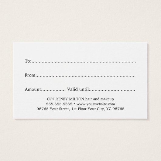 Salon Pastel Simple Et Élégant (Dos)