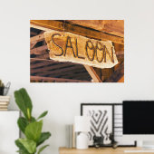 Salon "poster" poster (Thuiskantoor)