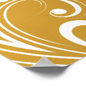 Salon Poster Spa Gold & White Swils (Coin)