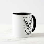 Salon professionnel coiffeur Mug (Devant droit)