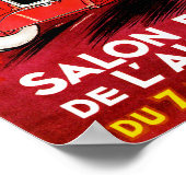 Salon Regional De L'Automobile ~ Lille Poster (Hoek)