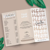 Salon Retro Beige Super Lashes Brochure