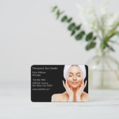 Salon Spa de beauté Cartes de visite (Debout devant)