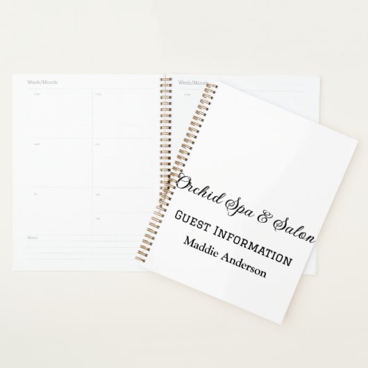 salon spa de voyage informations sur les invités p (Devant avec enveloppe)