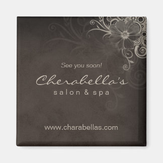 Salon tendance beige Spa Floral Fridge Magnet