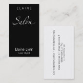 Salon Visitekaartje (Voorkant / Achterkant)