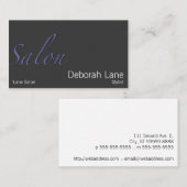 Salon Visitekaartje (Voorkant / Achterkant)