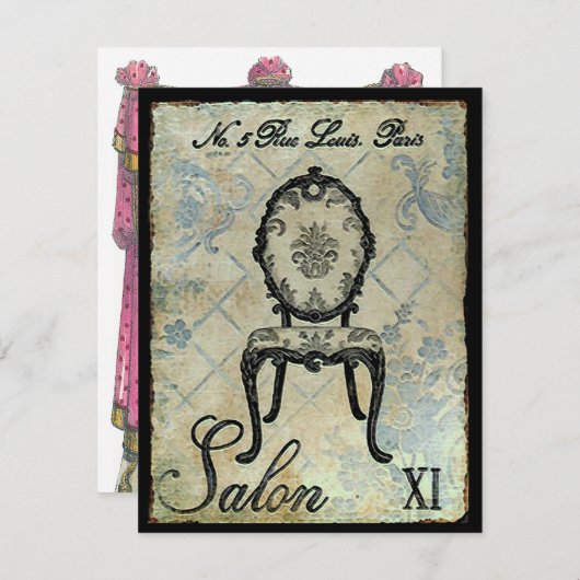 Salon XI ~ Invitation (Devant / Derrière)