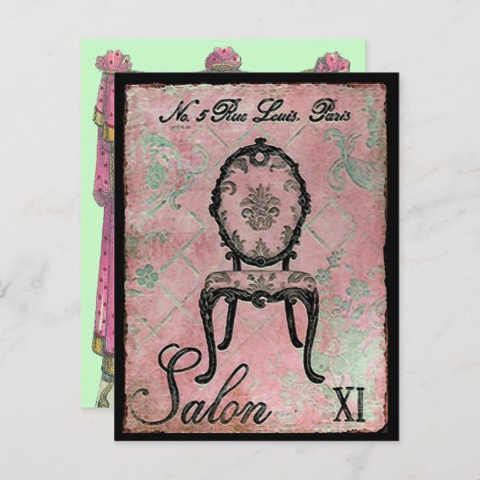 Salon XI ~ Invitations (Devant / Derrière)
