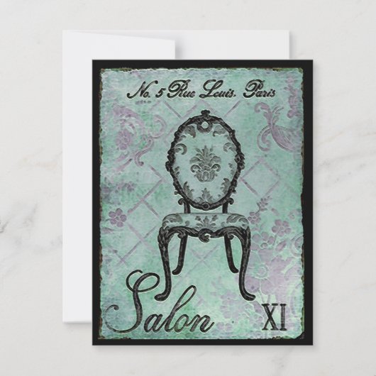 Salon XI ~ Invitations / RSVP (Devant)