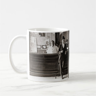 Saloon Bar Interior Mannen Man Cave 1890's Fotopub Koffiemok
