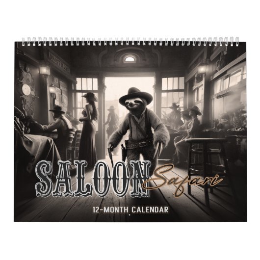 Saloon Safari Calendar Kalender (Hoes)