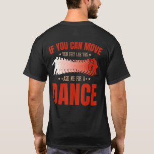 Salsa Bachata Kizomba Beweeg je voeten voor een La T-shirt