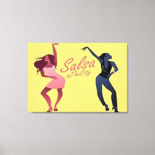 Salsa Canvas Print (Voorkant)