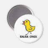 Salsa Chick Magnet Magneet (Voorkant / Achterkant)
