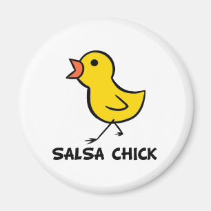 Salsa Chick Magnet Magneet