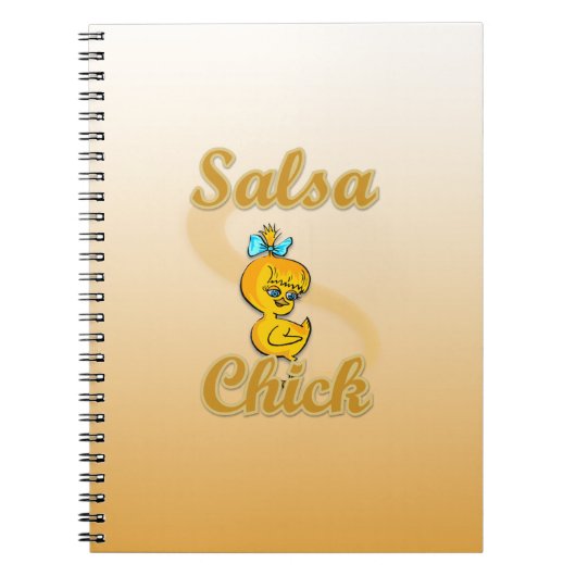 Salsa Chick Notitieboek (Voorkant)