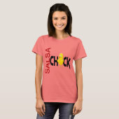 Salsa Chick T-shirt (Voorkant volledig)