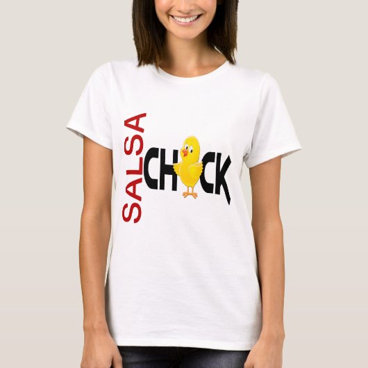 Salsa Chick T-shirt (Voorkant)