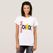 Salsa Chick T-shirt (Voorkant volledig)