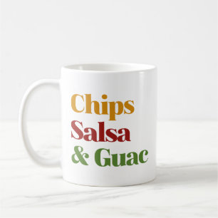Salsa Chips en Guac Koffiemok