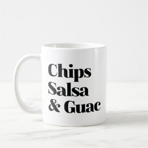 Salsa Chips en Guac Koffiemok
