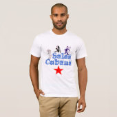 Salsa Cubana-shirt T-shirt (Voorkant volledig)