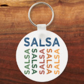 Salsa Cute Colorful Sleutelhanger (Voorkant)