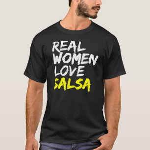 Salsa Dancer Dance Partner Vrouwen Liefde Salsa T-shirt