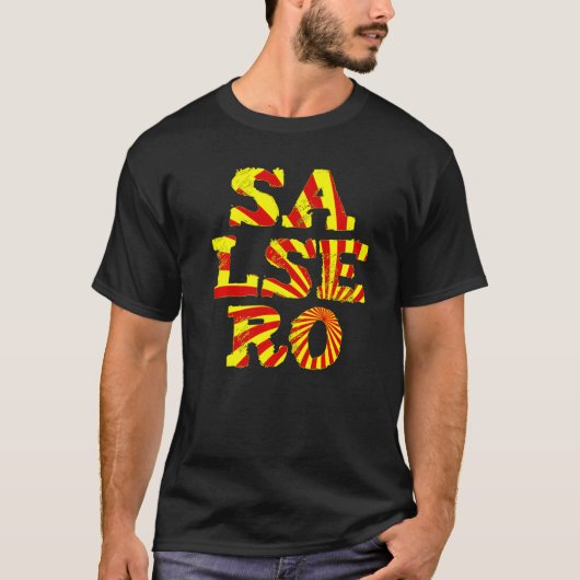 Salsa Dancer Salsero T-shirt (Voorkant)