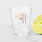 Salsa Dancers Shot Glass Glas (Achterkant)