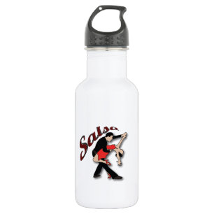 Salsa Dancers Waterfles