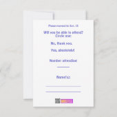 Salsa Dancing Poses Silhouettes Custom Kaart (Achterkant)