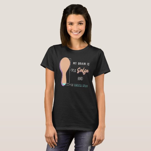 Salsa Dancing T-shirt (Voorkant volledig)