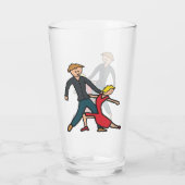 Salsa Dansen Glas (Achterkant)