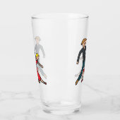 Salsa Dansen Glas (Links)