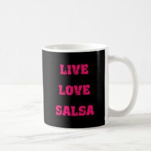 Salsa dansen koffiemok