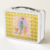 Salsa Drummer witte lunchbox (Achterkant)