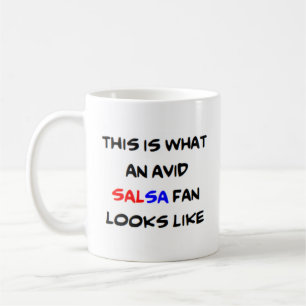 salsa fan , avid koffiemok