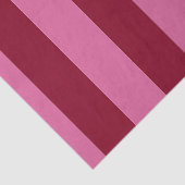Salsa Flamingo Pink Stripe Tissuepapier (Detail)