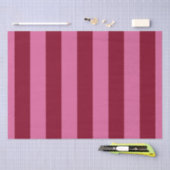 Salsa Flamingo Pink Stripe Tissuepapier (Craft)